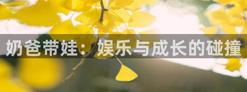 长运娱乐平台：奶爸带娃：娱乐与成长的碰撞