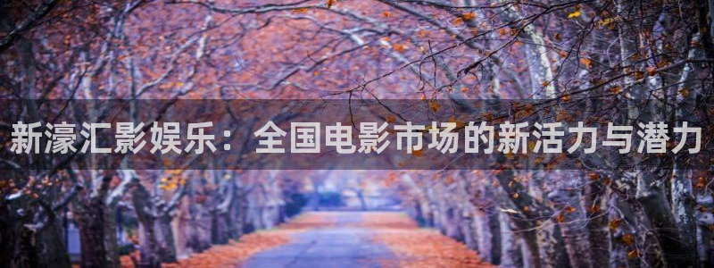长运娱乐官网：新濠汇影娱乐：全国电影市场的新活力与潜力